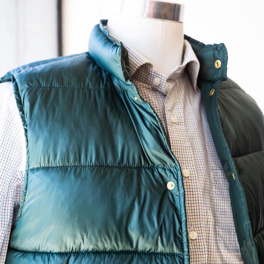 Sid Mashburn | Cashball Traveler’s Vest | Spruce Nylon | Size XXL